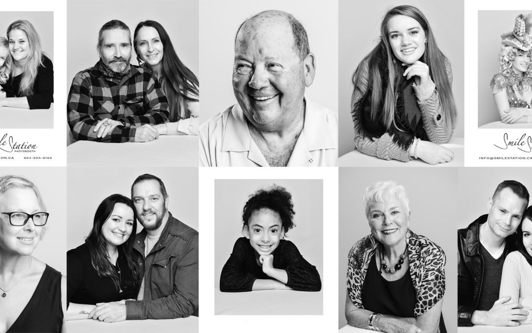 Classic Black and White Portrait Studio